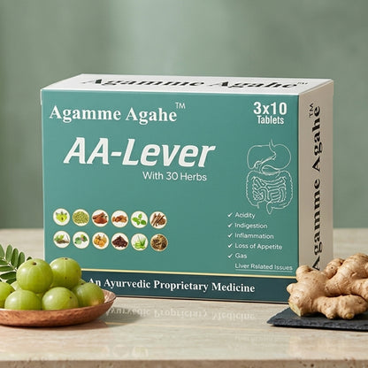 AA-Lever – Ayurvedic Lever, Acidity  & Digestion Support Tablets